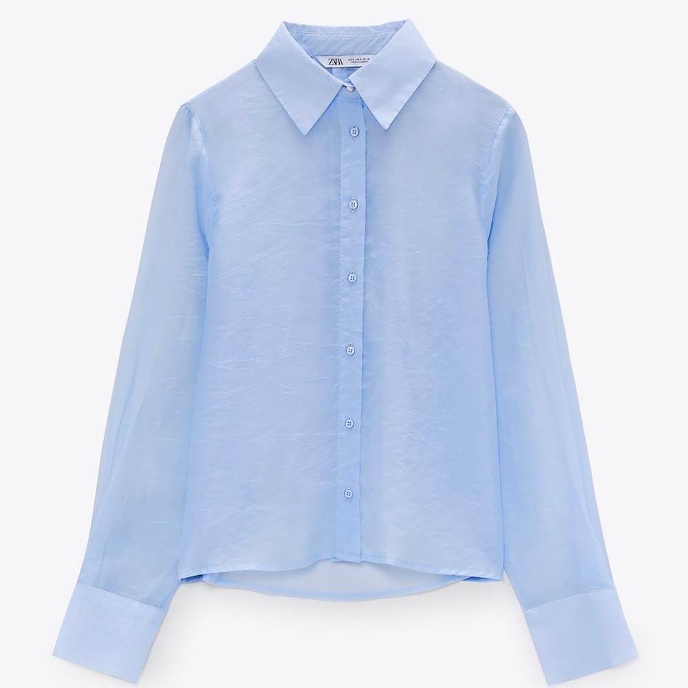 Zara Blue Shirt